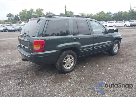 2000 Jeep Grand Cherokee Limited from USA, damaged, VIN 1J4GW58N4YC397520